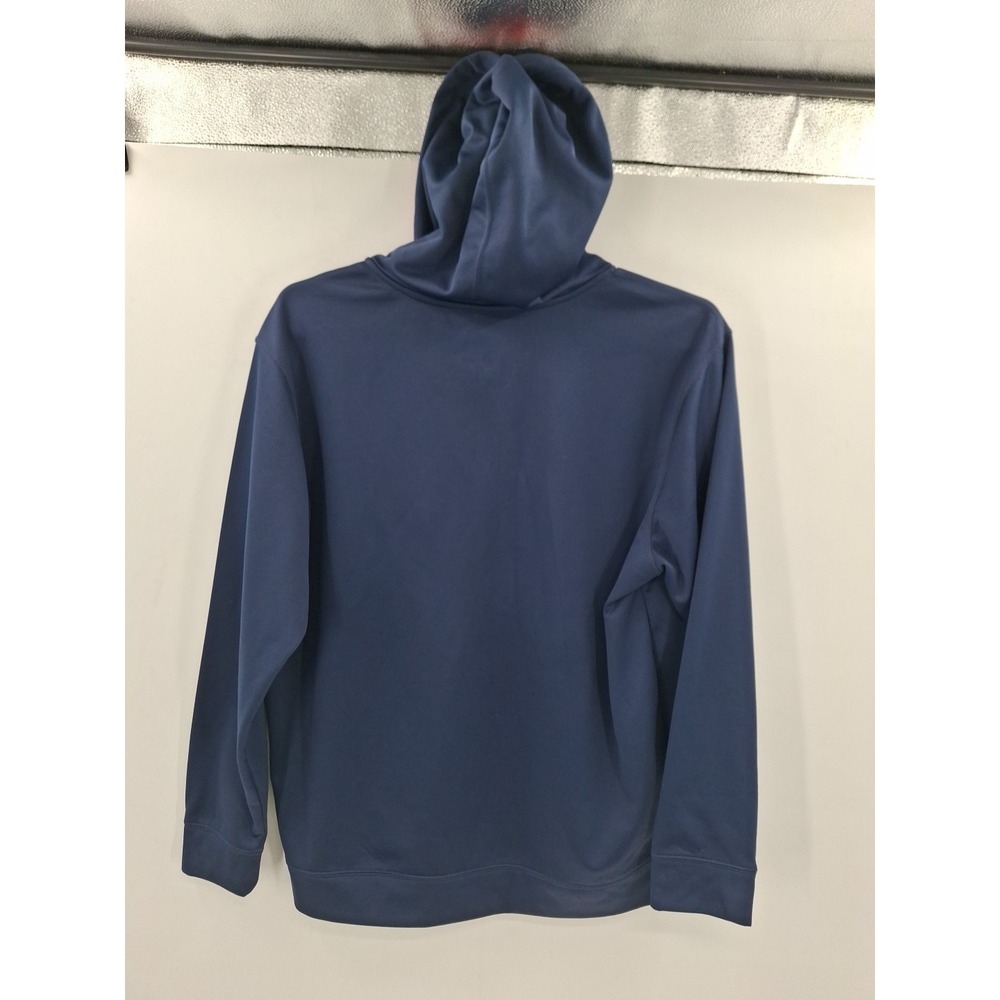 St.Louis Cardinals Large Majestic Full Zip Blue Hoodie - Picture 3 of 9